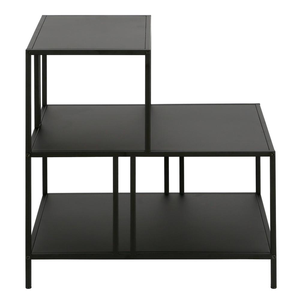 Cortland 20'' Wide Rectangular Side Table in Blackened Bronze. Picture 3