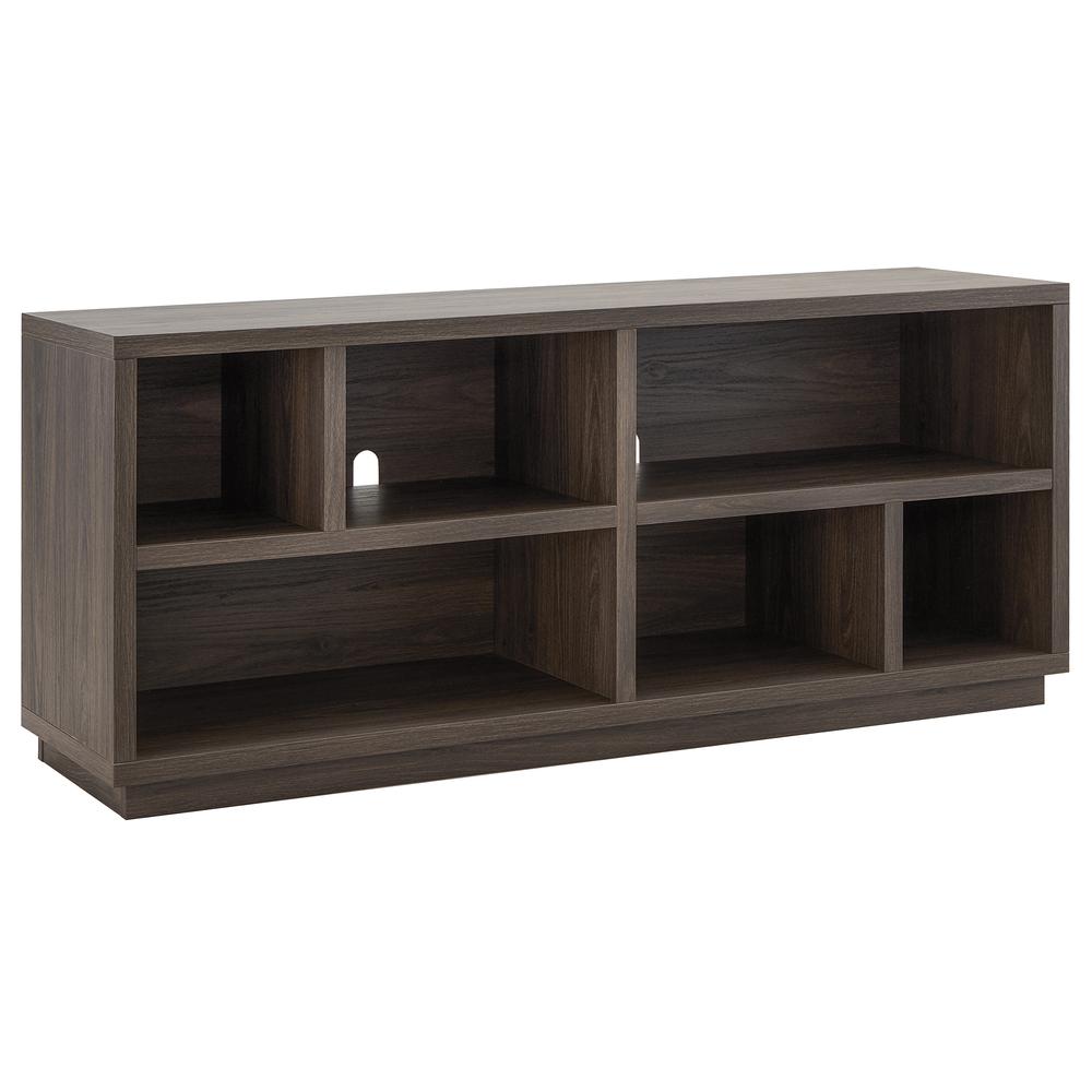 Bowman Rectangular TV Stand for TV's up to 65" in Alder Brown. Picture 1