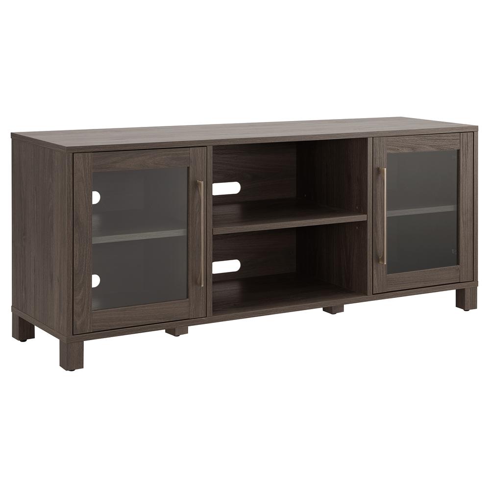 Quincy Rectangular TV Stand for TV's up to 65" in Alder Brown. Picture 1