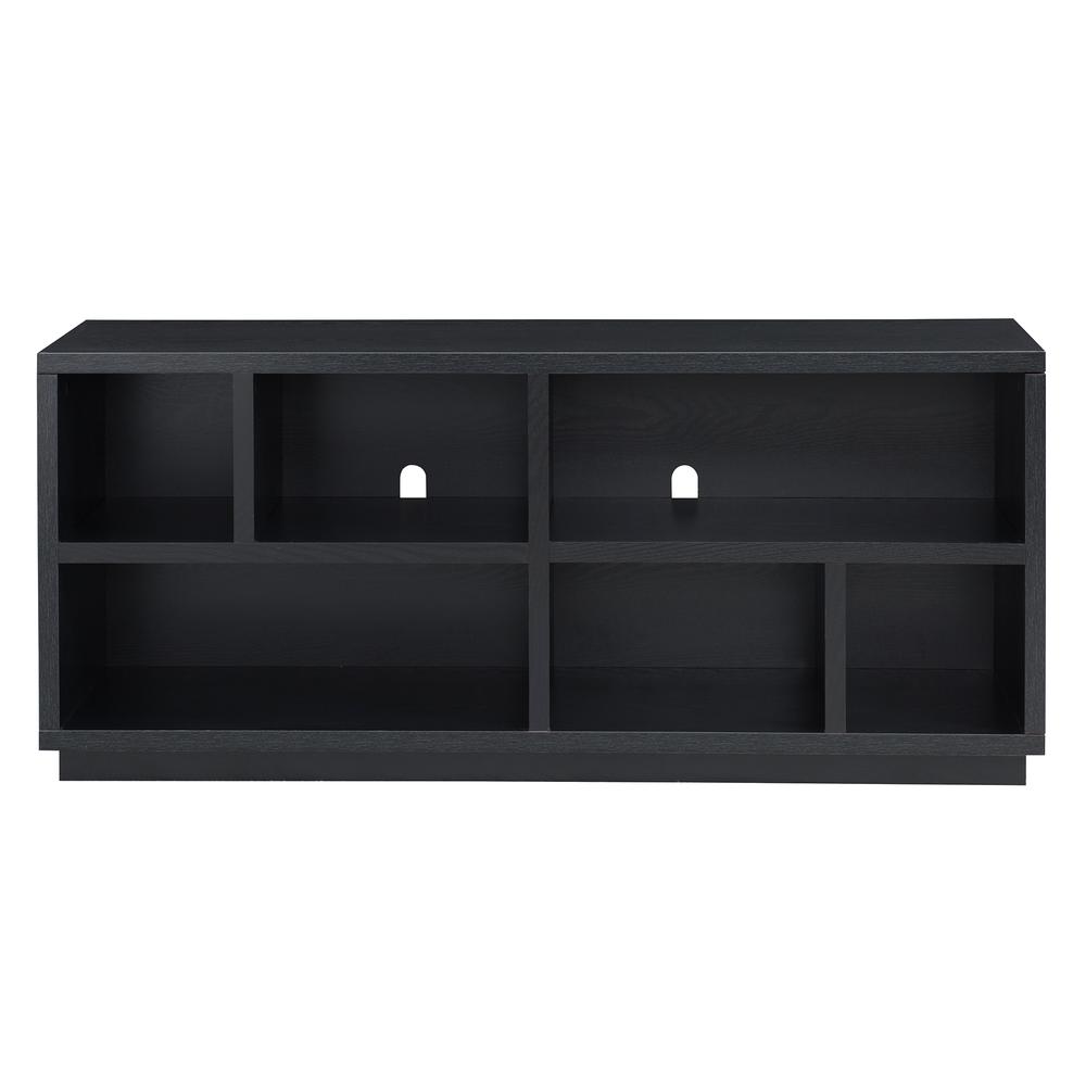 Bowman Rectangular TV Stand for TV's up to 65" in Black Grain. Picture 3