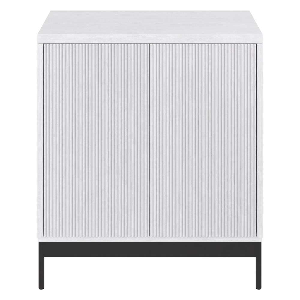 Whitman 28" Wide Rectangular Accent Cabinet in White. Picture 1
