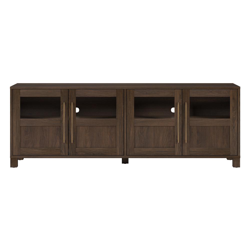Holbrook Rectangular TV Stand for TV's up to 75" in Alder Brown. Picture 3