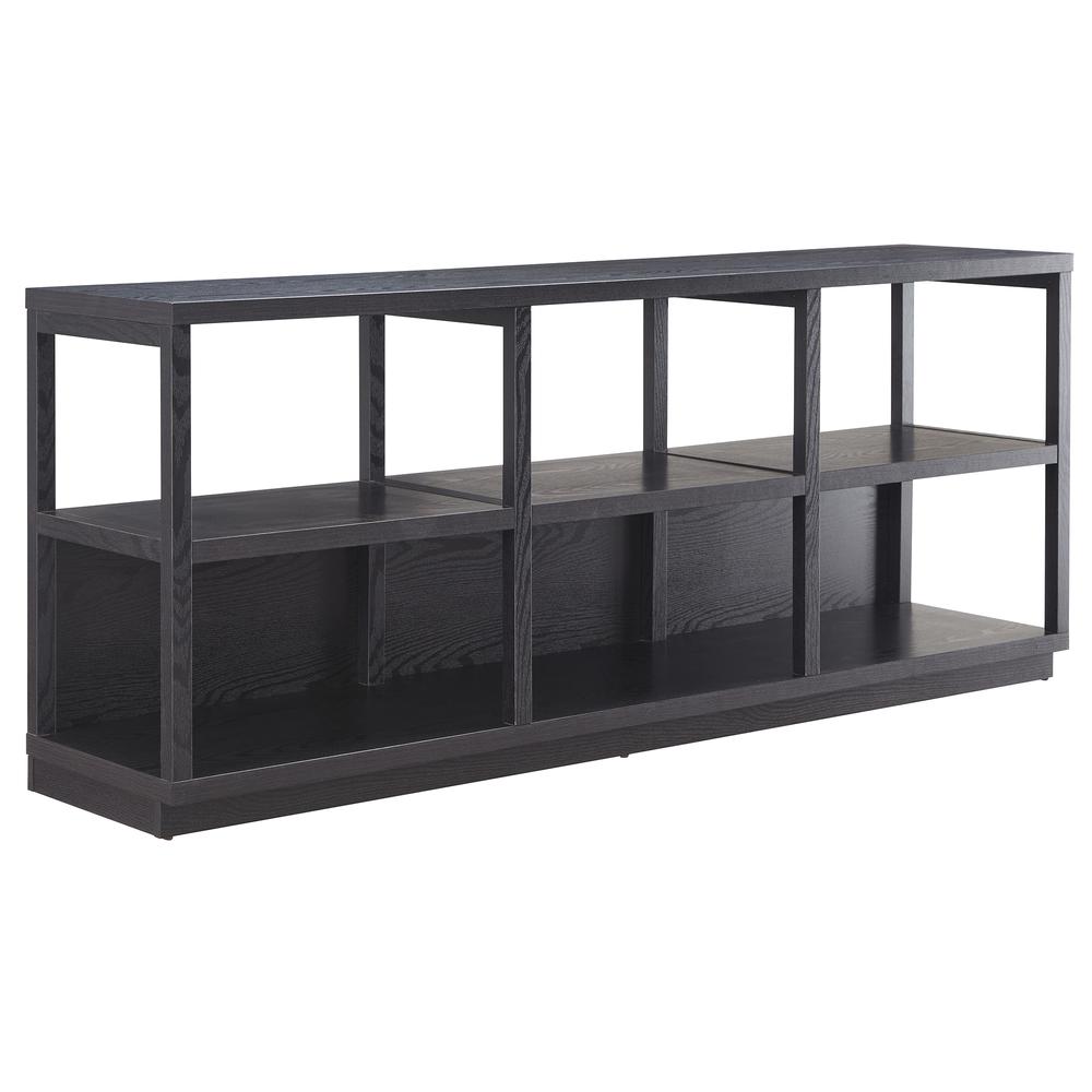 Thalia Rectangular TV Stand for TV's up to 80" in Black. Picture 1