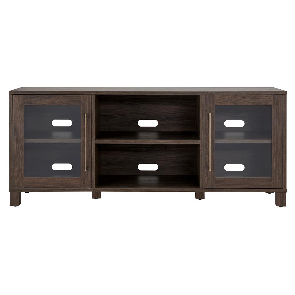 Quincy Rectangular TV Stand for TV's up to 65" in Alder Brown. Picture 3
