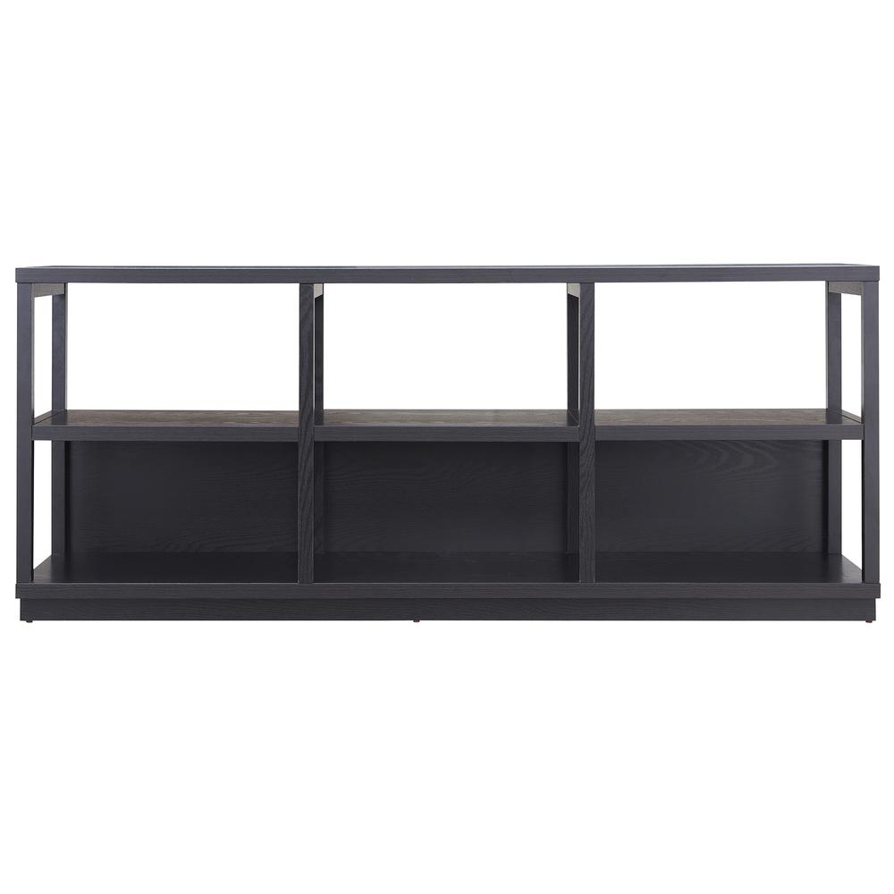 Thalia Rectangular TV Stand for TV's up to 80" in Black. Picture 3