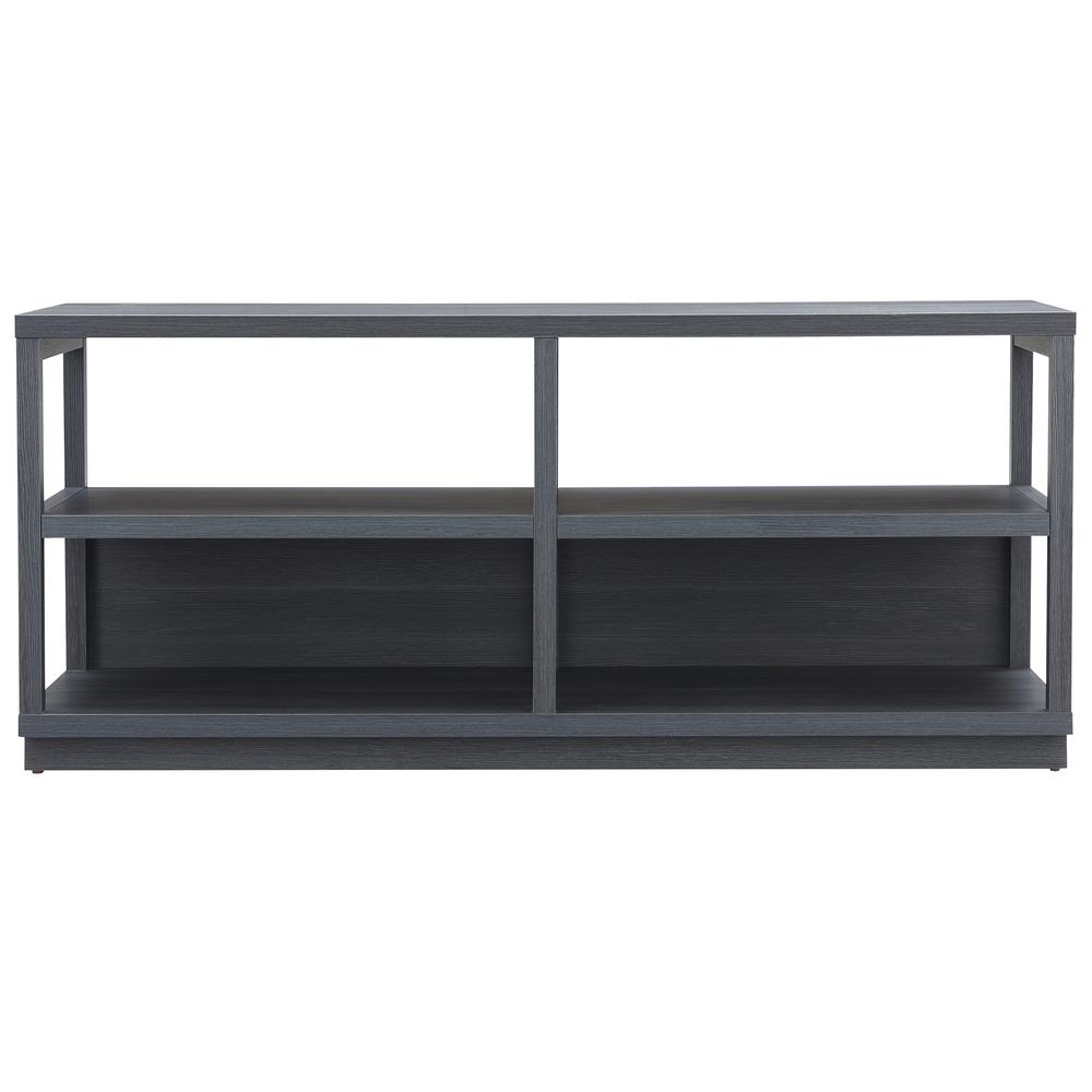 Thalia Rectangular TV Stand for TV's up to 60" in Charcoal Gray. Picture 3