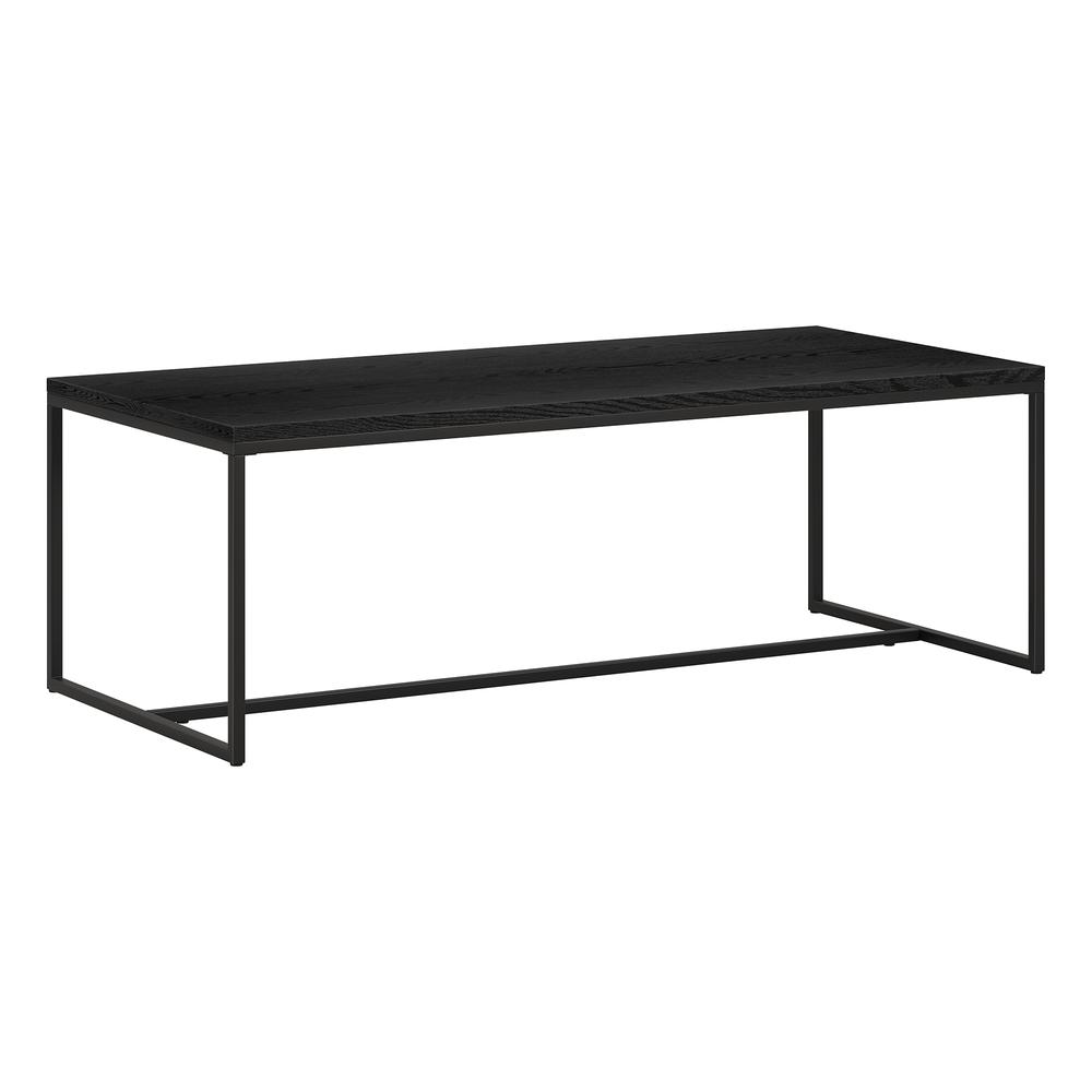 Boone 47.25" Wide Rectangular Coffee Table in Black Grain. Picture 1