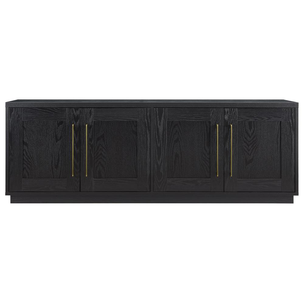 Tillman Rectangular TV Stand for TV's up to 80" in Black Grain. Picture 3