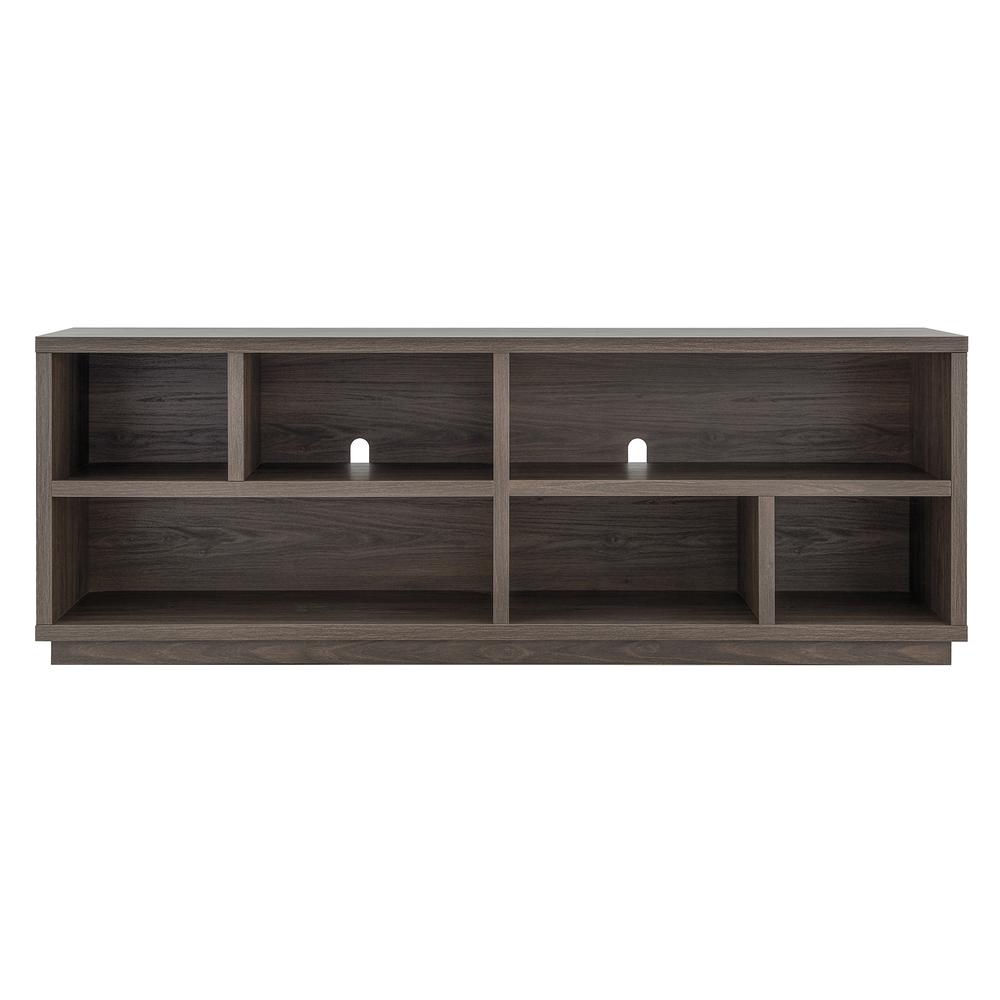 Bowman Rectangular TV Stand for TV's up to 75" in Alder Brown. Picture 3
