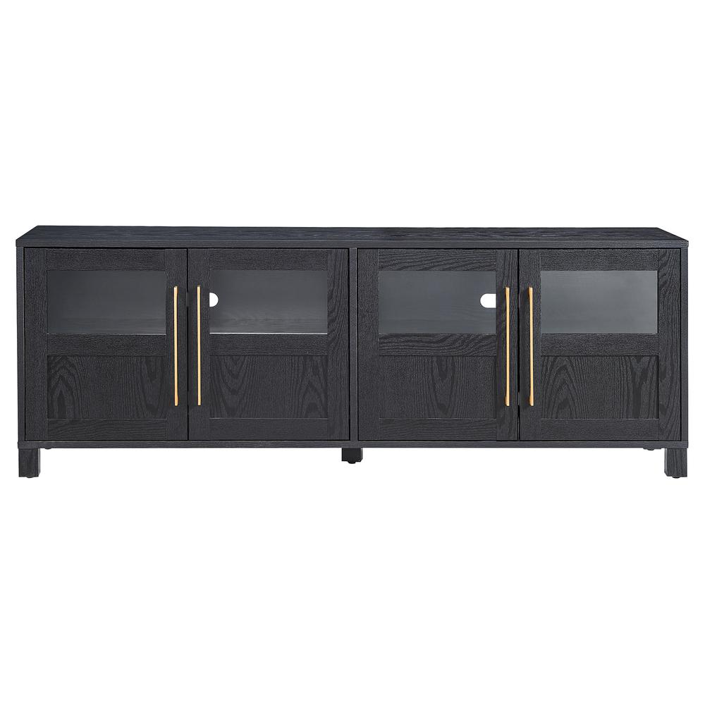 Holbrook Rectangular TV Stand for TV's up to 75" in Black Grain. Picture 3