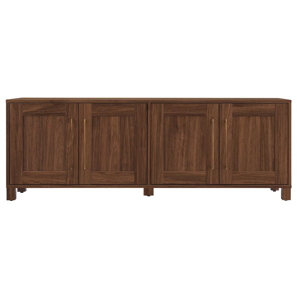 Chabot Rectangular TV Stand for TV's up to 80" in Walnut. Picture 3