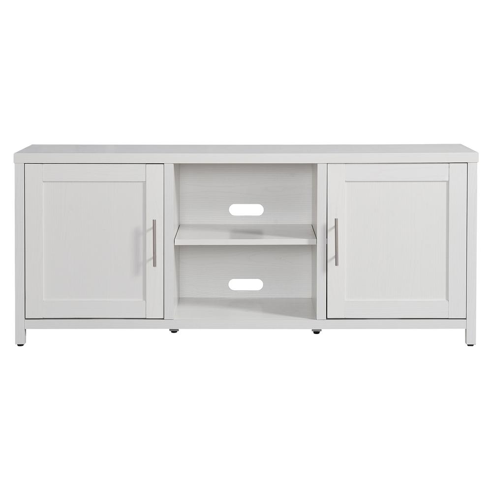 Strahm Rectangular TV Stand for TV's up to 65" in White. Picture 3