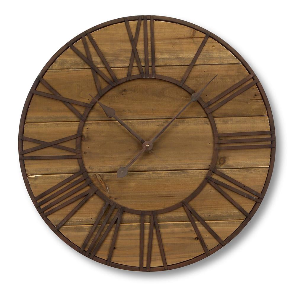 Round Roman Numeral Wall Clock 23.5"D   , 58370DS. The main picture.