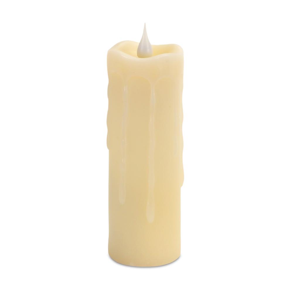 Simplux Votive w/Moving Flame (Set of 2) 2"Dx6"H. Picture 1