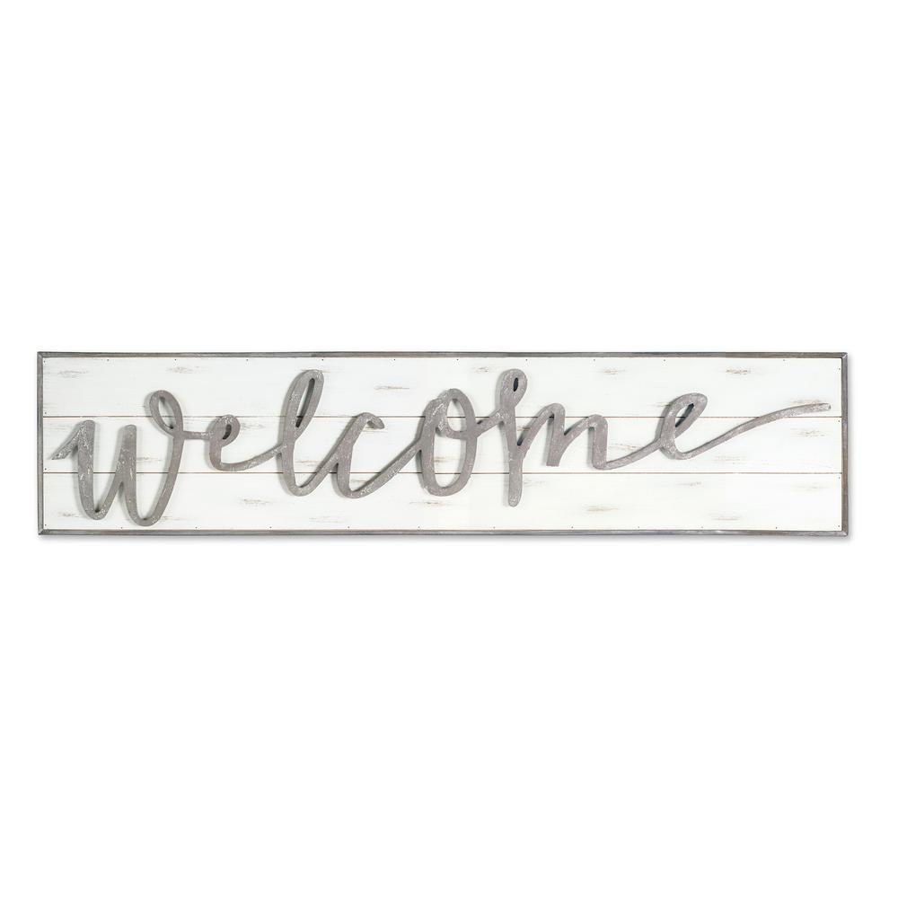 WELCOME Sign 48" x 11.25"H , 74366DS. Picture 1