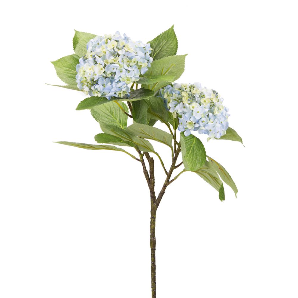Hydrangea Branch (Set of 6) 32"H Polyester. Picture 1