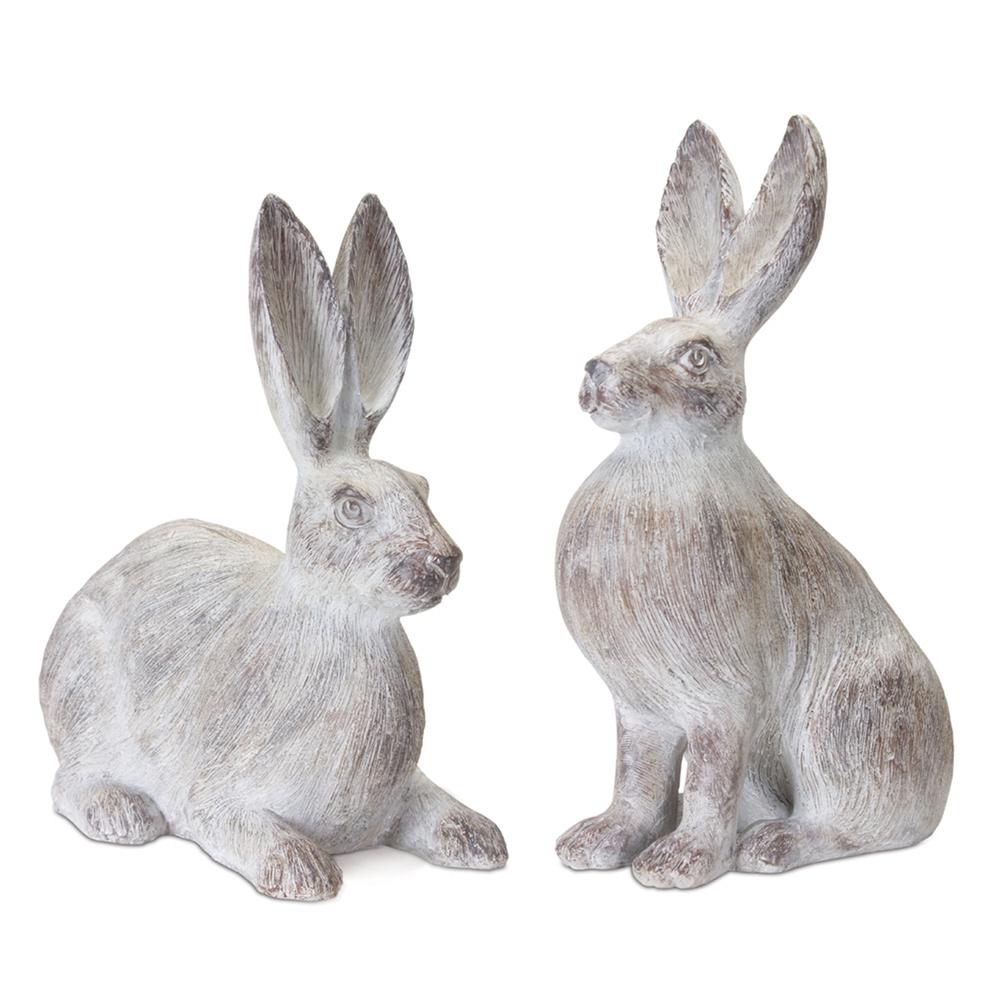 Rabbit (Set of 2) 15"H, 17"H , 78757DS. The main picture.