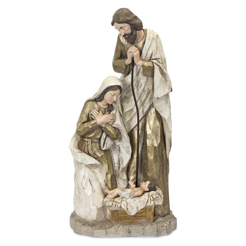 Holy Family 27.5"H Resin. Picture 1