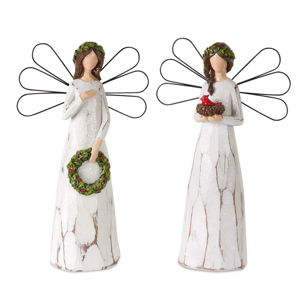 Angel (Set of 2) 11.5"H Resin. Picture 1