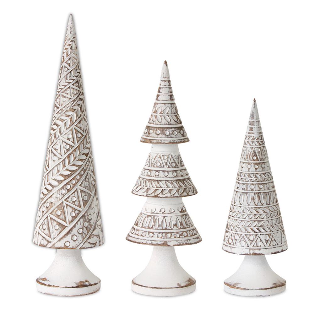 Tree (Set of 3) 9.25"H, 11"H, 13.25"H , 80572DS. Picture 1