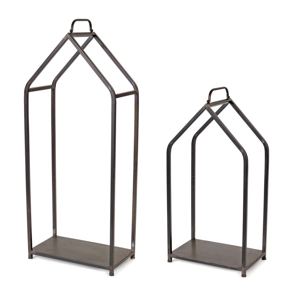 Fire Frame (Set of 2) 15.5"L x 31.5"H, 17.25"L x 43.5"H , 80679DS. Picture 1