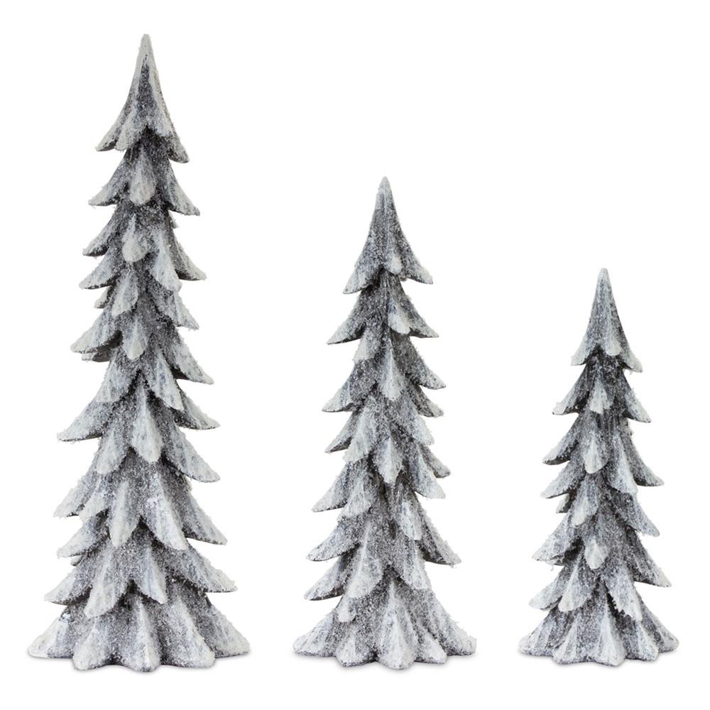 Tree (Set of 3) 15"H, 18.5"H, 24"H Resin. Picture 1
