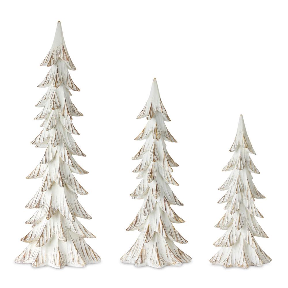 Tree (Set of 3) 15"H, 18.5"H, 24"H Resin. Picture 1