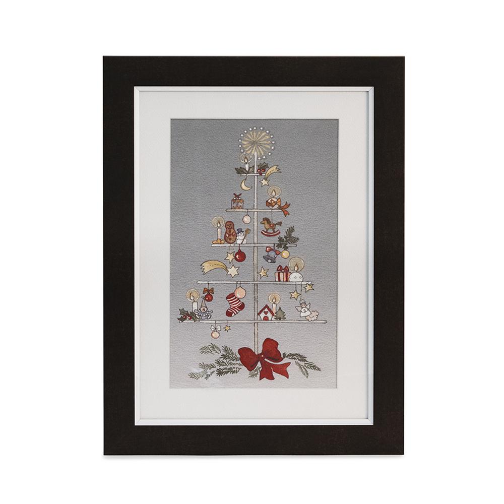 Gift Tree Print 11.5"L x 16"H , 81135DS. Picture 1