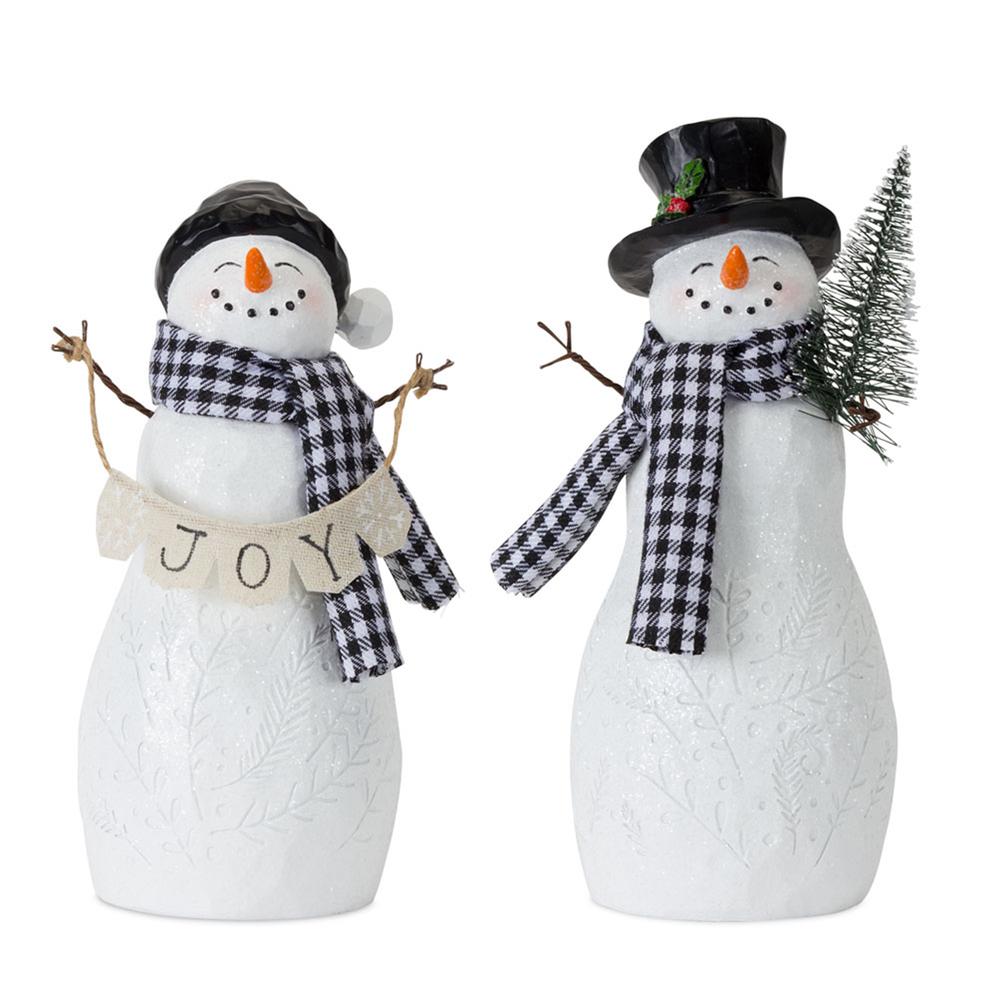 Snowman (Set of 4) 8.5"H , 81554DS. The main picture.