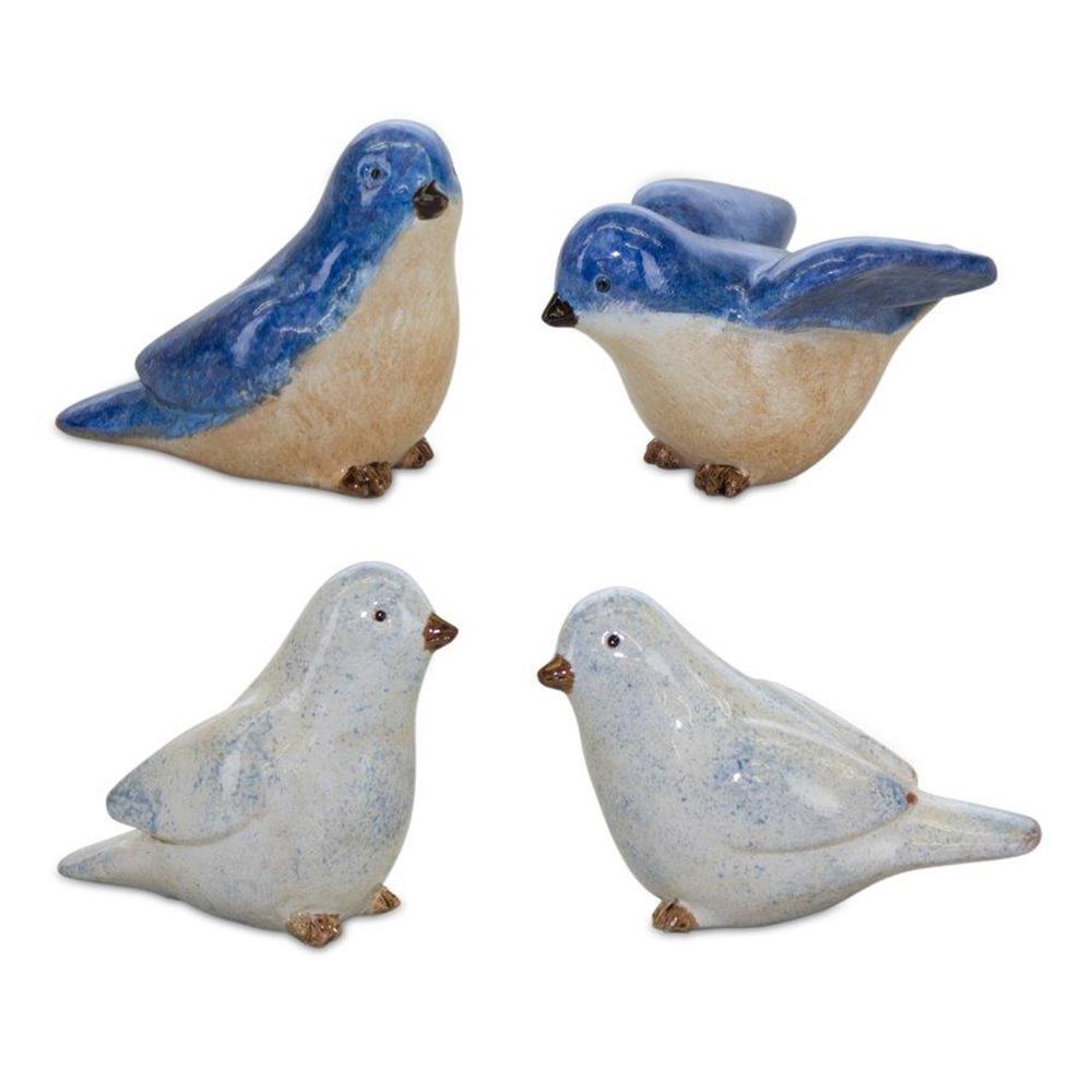Bird (Set of 4) 2.5"H Resin. Picture 1
