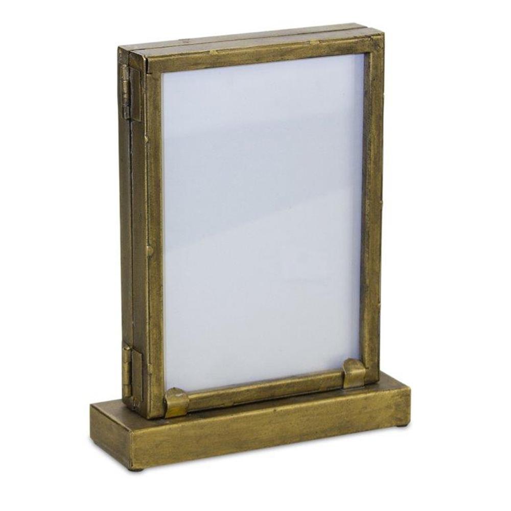 Photo Frame 6.5"L x 8"H Iron/Glass (5 x 7 Photo). Picture 1
