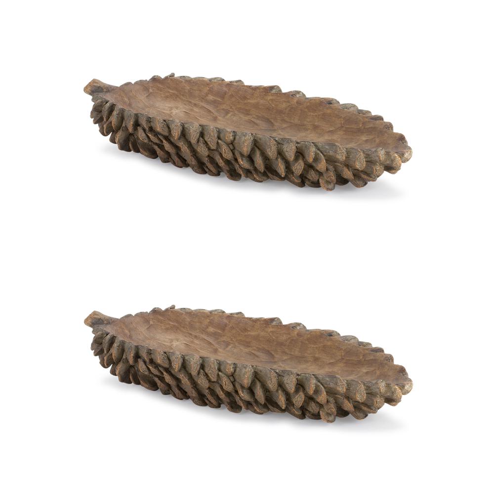 Pine Cone Bowl (Set of 2). The main picture.