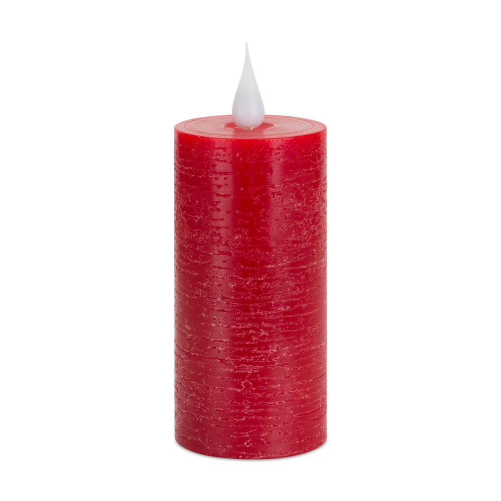 LED Candle 1.75"D x 4"H Wax/Plastic 2 AA Batteries Not Included. Picture 1