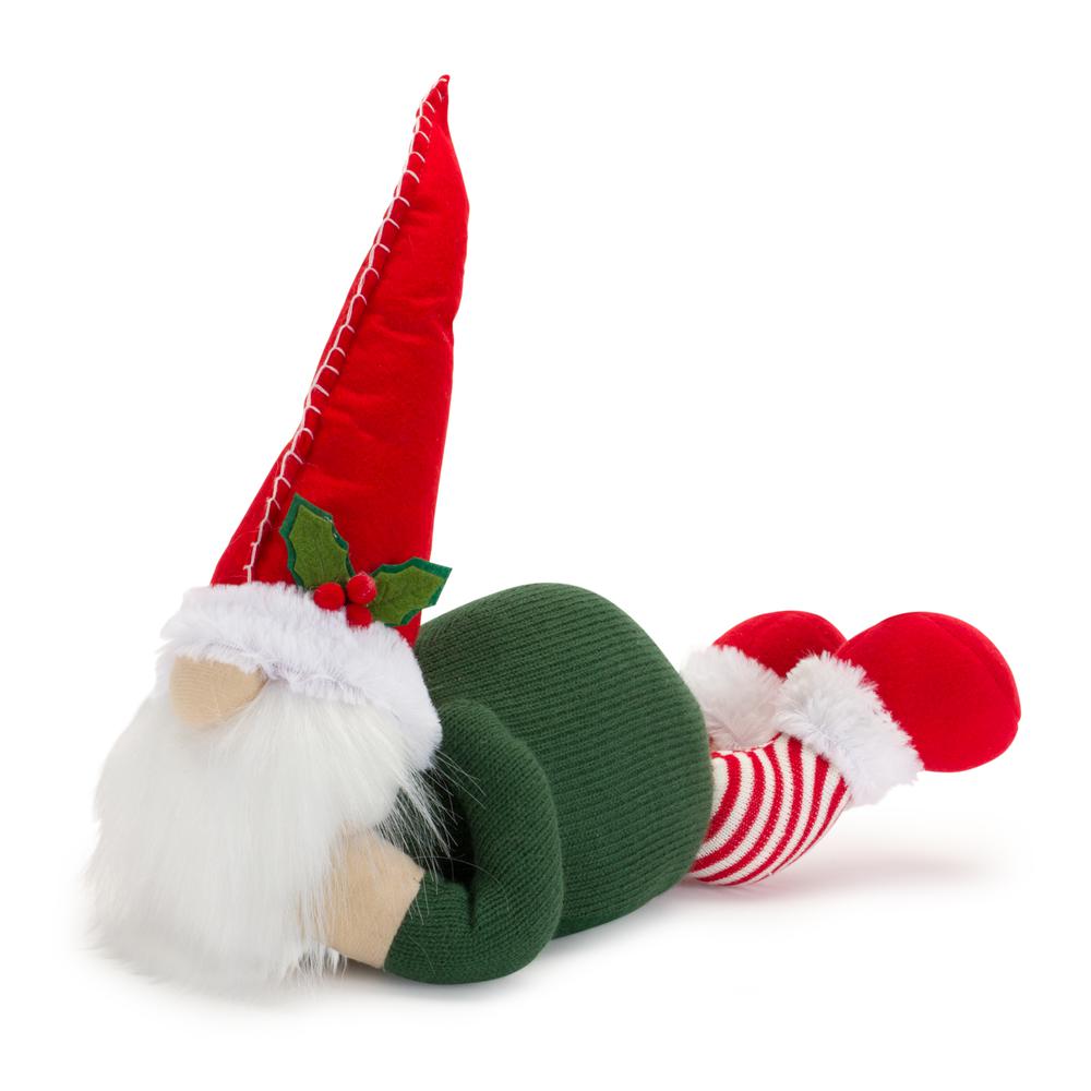 Gnome Laying (Set of 2) 14.5"L x 11"H Polyester. Picture 1