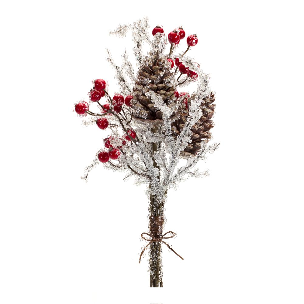Icy Twig/Cone/Berry Bundle (Set of 6). Picture 1