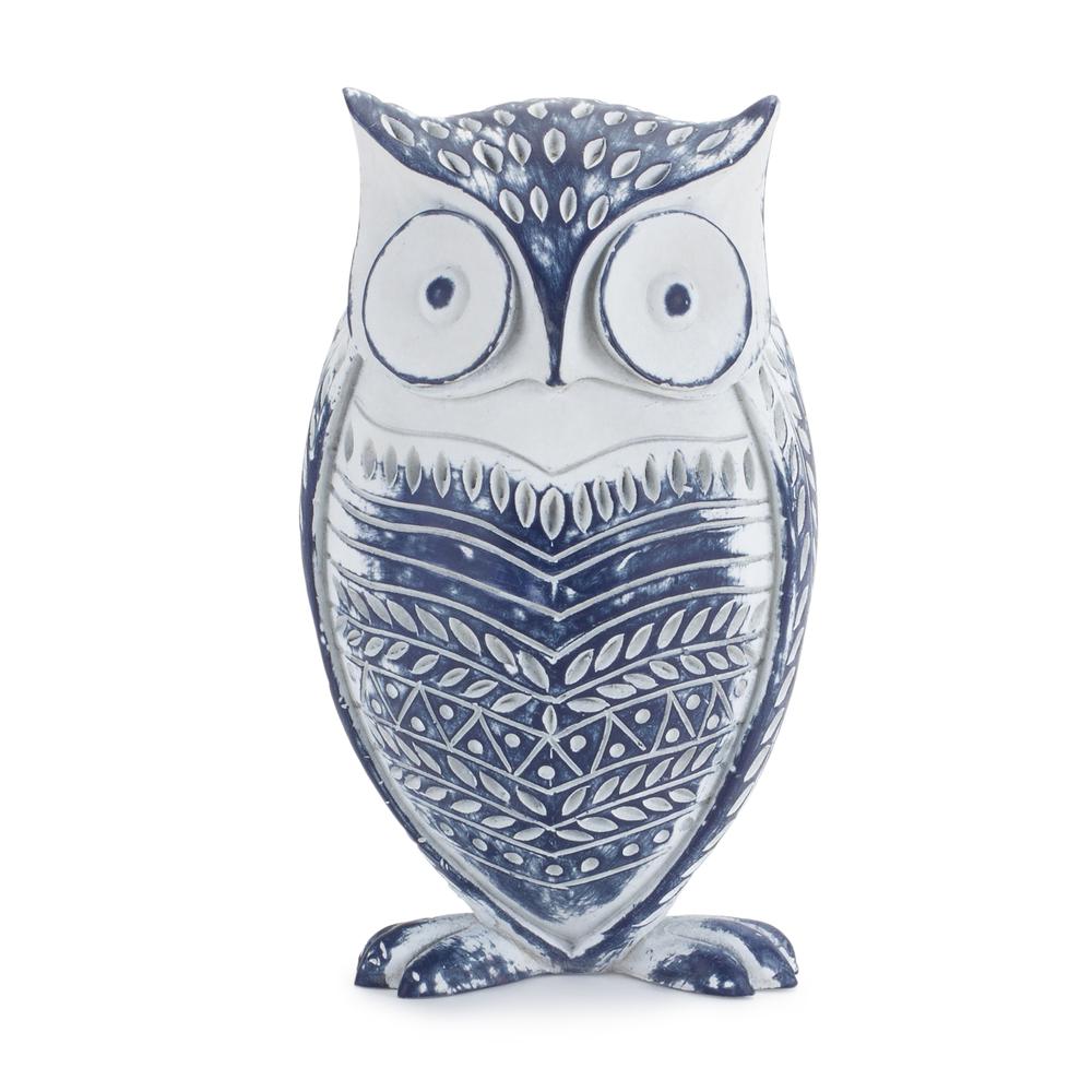 Owl (Set of 2) 7"H Resin. Picture 1
