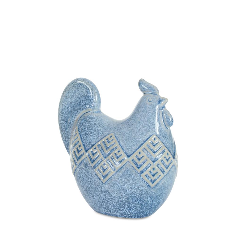 Chicken (Set of 2) 5.75"H, 8.25"H Ceramic. Picture 3