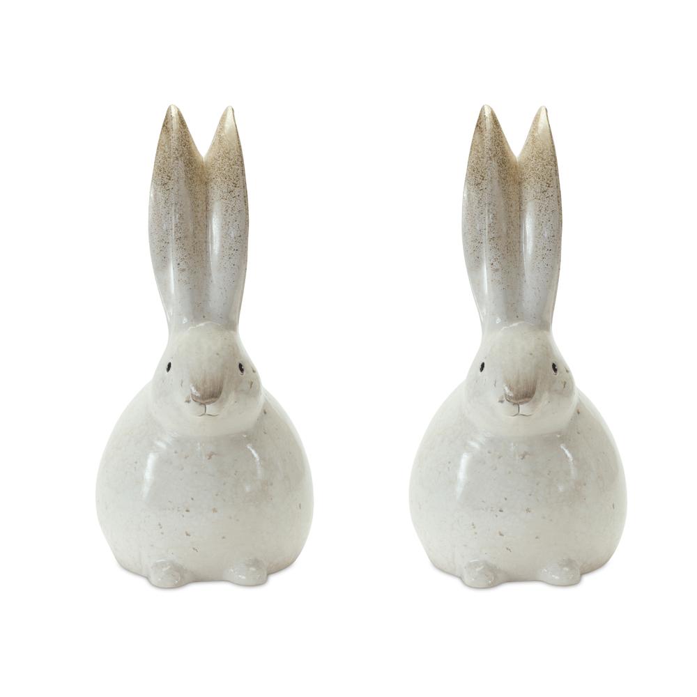 Bunny (Set of 2) 11.75"H Terra Cotta. Picture 2