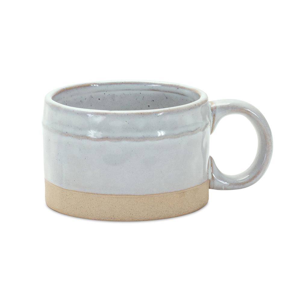 Mug (Set of 6) 5.25"L x 2.5"H Porcelain. Picture 1