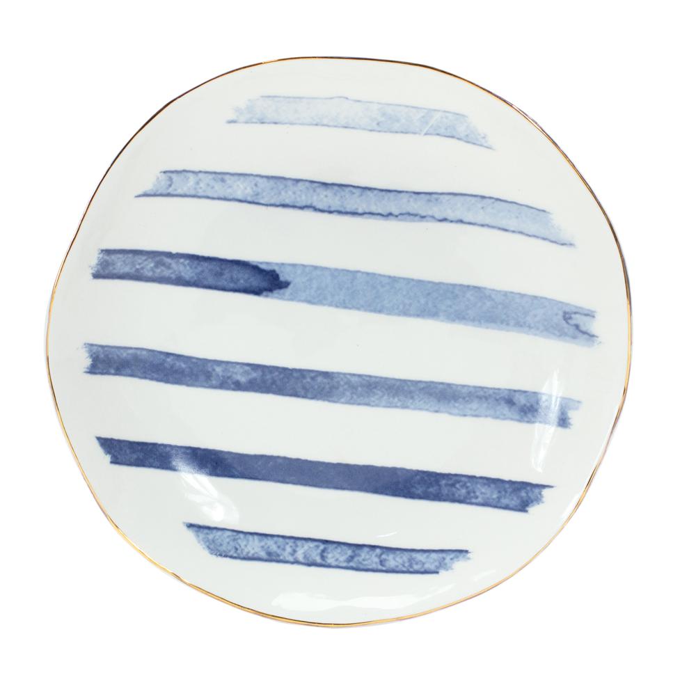 Plate (Set of 4) 7"D Ceramic. Picture 4