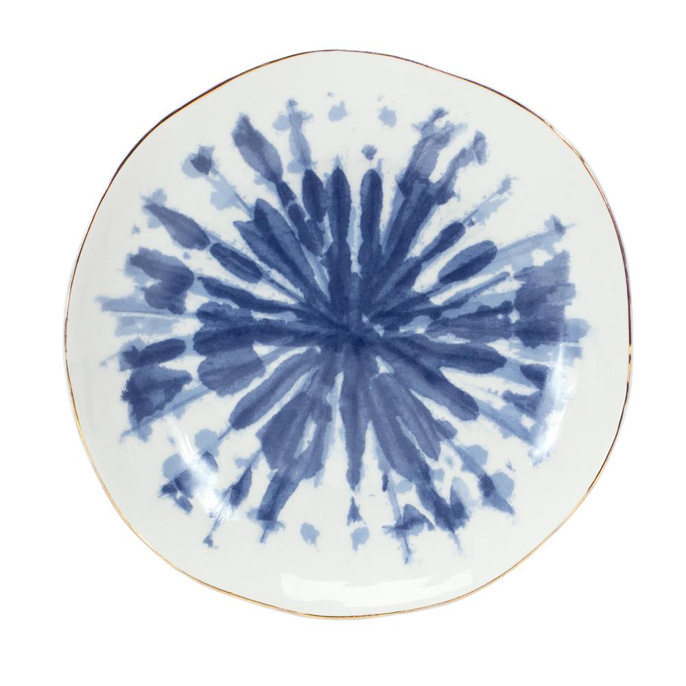 Plate (Set of 4) 7"D Ceramic. Picture 5