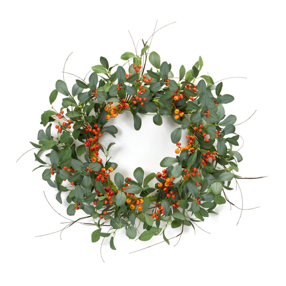 Foliage and Berry Wreath. Picture 1