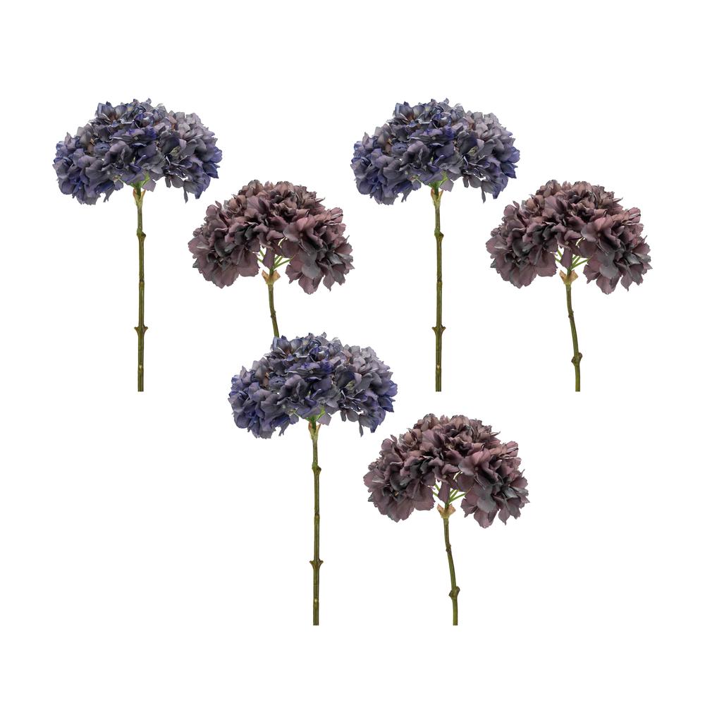 Melrose Fall Hydrangea Flower Stems (Set of 6) 