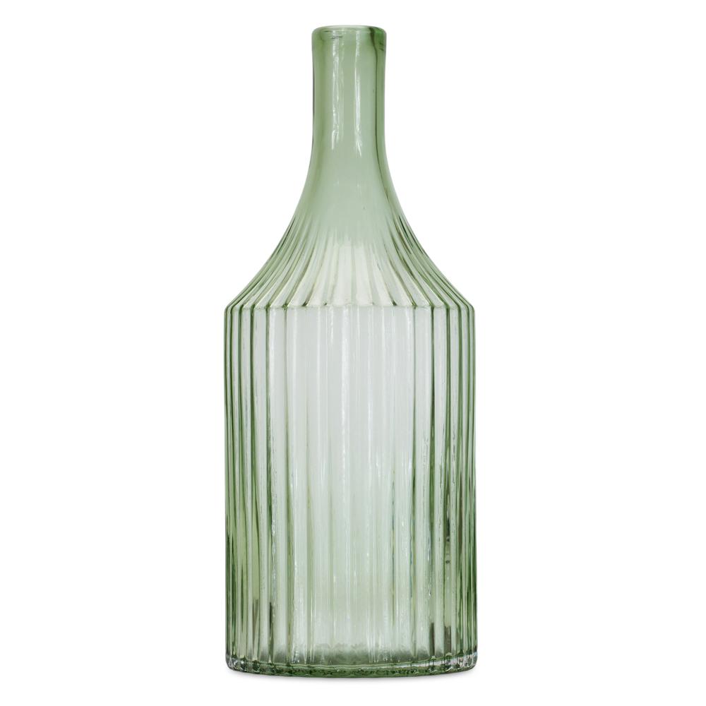 Vase 8.5"D x 14"H Glass. Picture 1