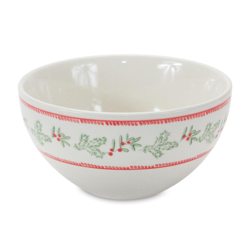 Christmas Bowl (Set of 3) 3.5"D x 2"H, 5"D x 2.75"H, 6.75"D x 3.75"H Stoneware. Picture 3