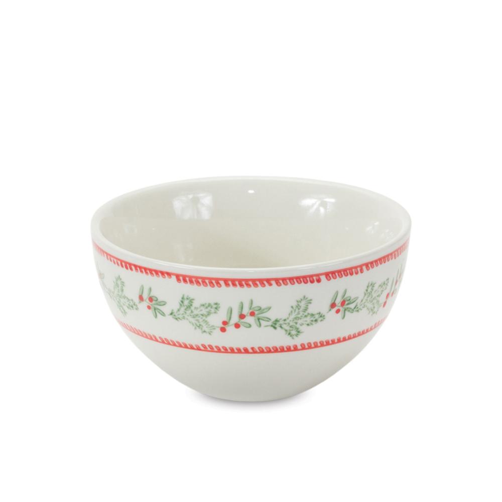Christmas Bowl (Set of 3) 3.5"D x 2"H, 5"D x 2.75"H, 6.75"D x 3.75"H Stoneware. Picture 4