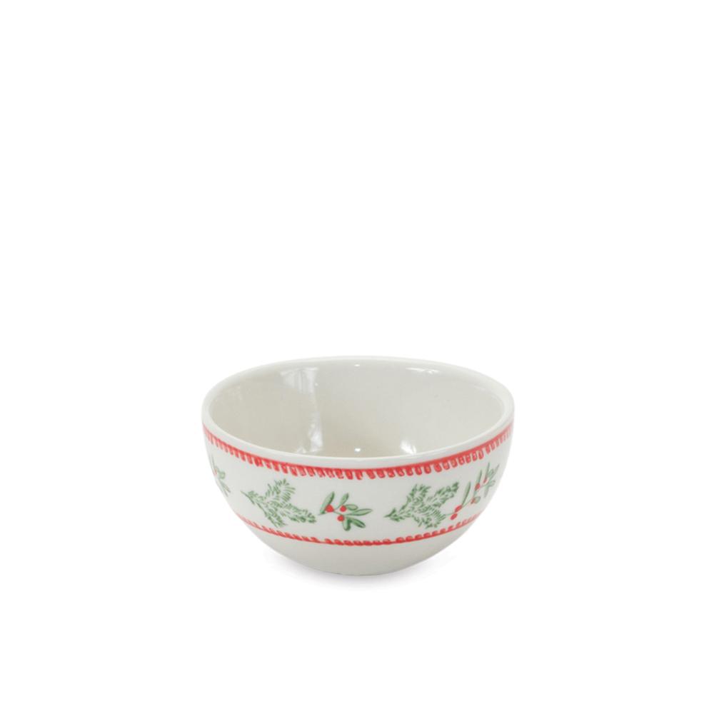 Christmas Bowl (Set of 3) 3.5"D x 2"H, 5"D x 2.75"H, 6.75"D x 3.75"H Stoneware. Picture 5
