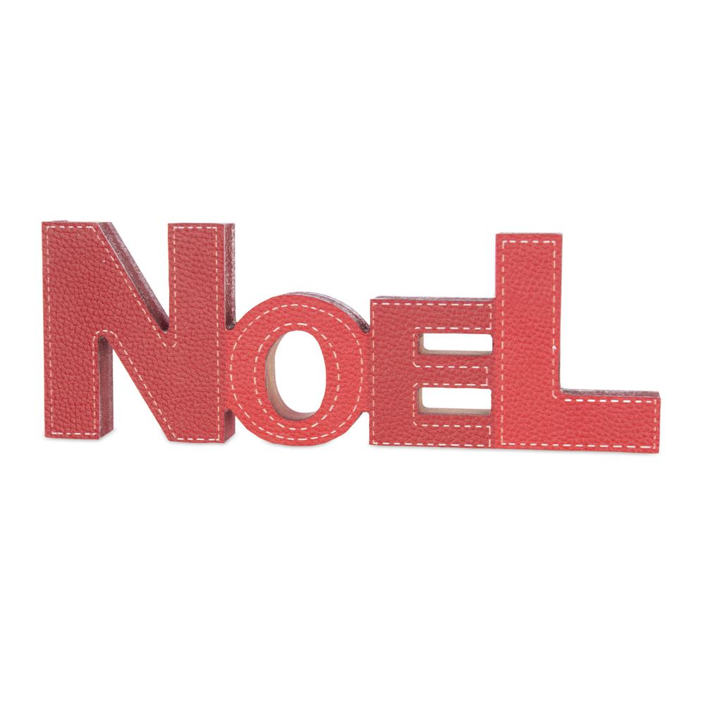 Noel and Joy (Set of 2) 11"L x 4"H, 7"L x 4"H MDF. Picture 2