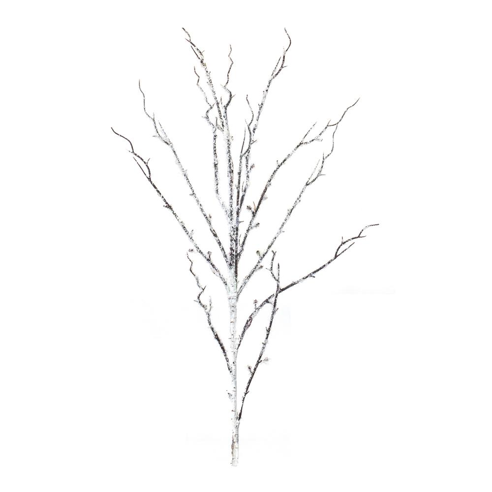 Snowy Birch Branch (Set of 12) 34"H Plastic. Picture 1