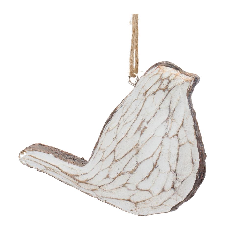 Bird Ornament (Set of 12) 4"L x 3.25"H Resin. Picture 3